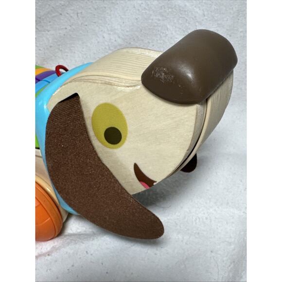 LeapFrog Alphapup Multicolor PullAlong Singing Talking Educational Toy WORKS EUC - Picture 5 of 8